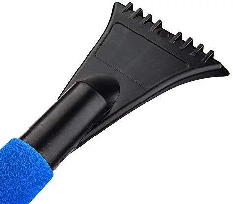 Autumn Extendable 26 Inch Car Brush and Ice Scraper Auto Snow Removal Car Truck SUV Windshield - Lightweight Sturdy Aluminium Design, Blue