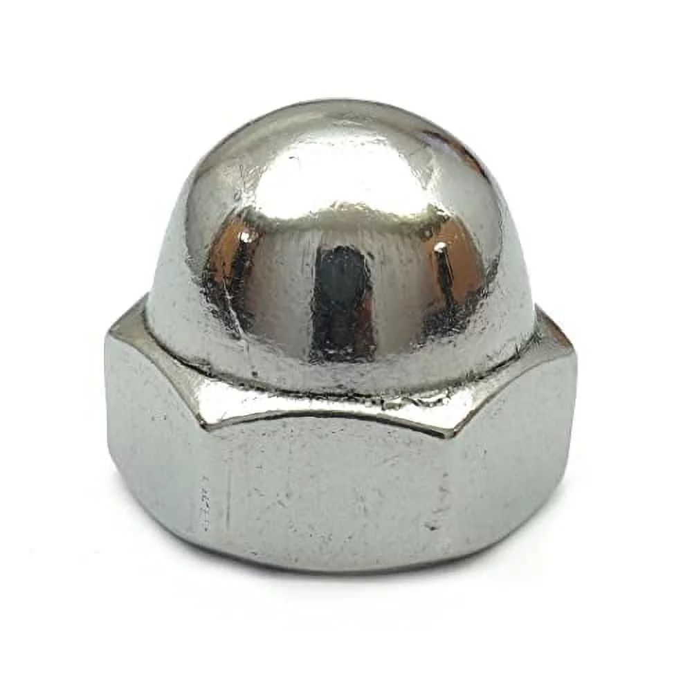 #440 Acorn Nuts, Stainless Steel, 10 Pack