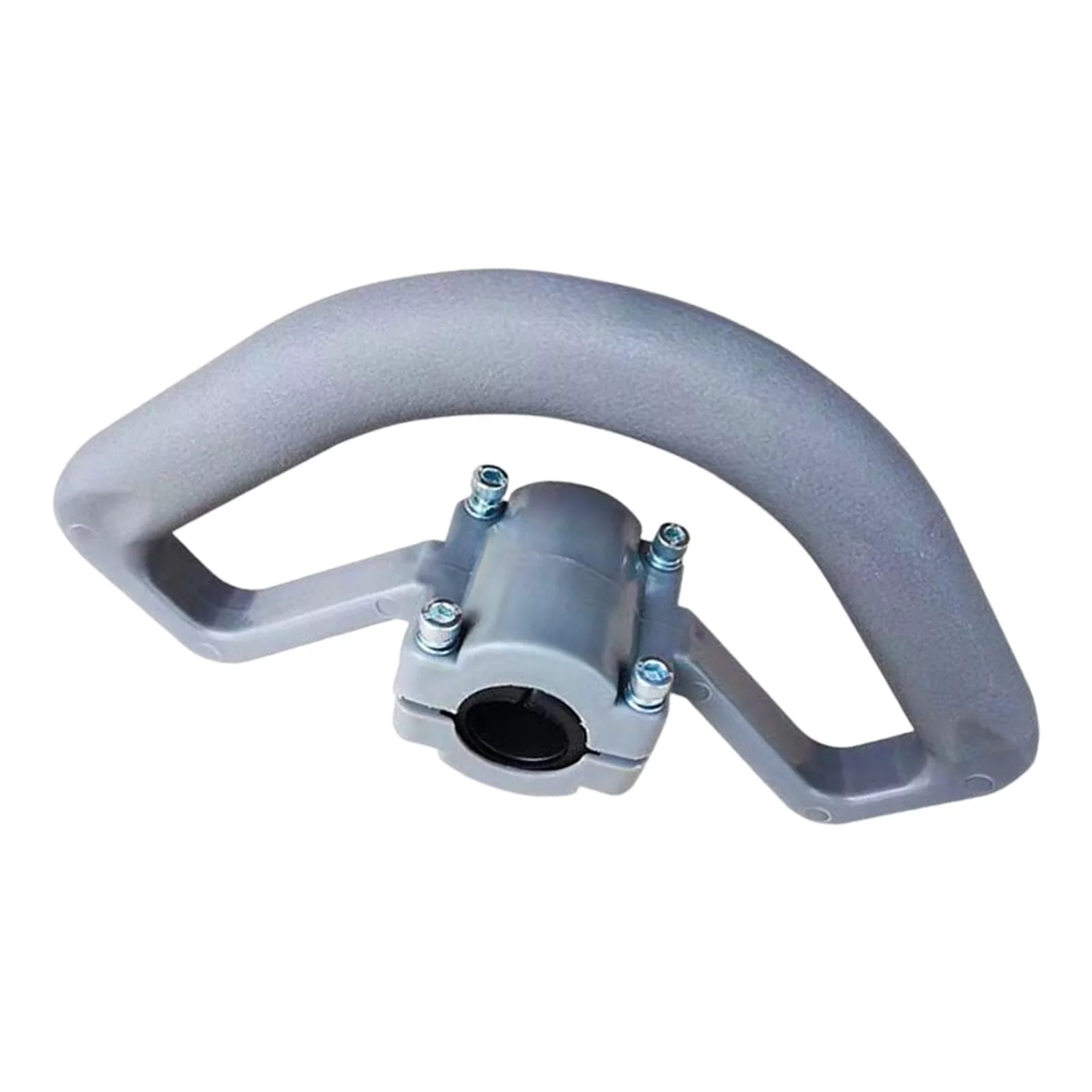 Universal Loop Handle Bar Mounting Hardware For Trimmer Lawn Gray