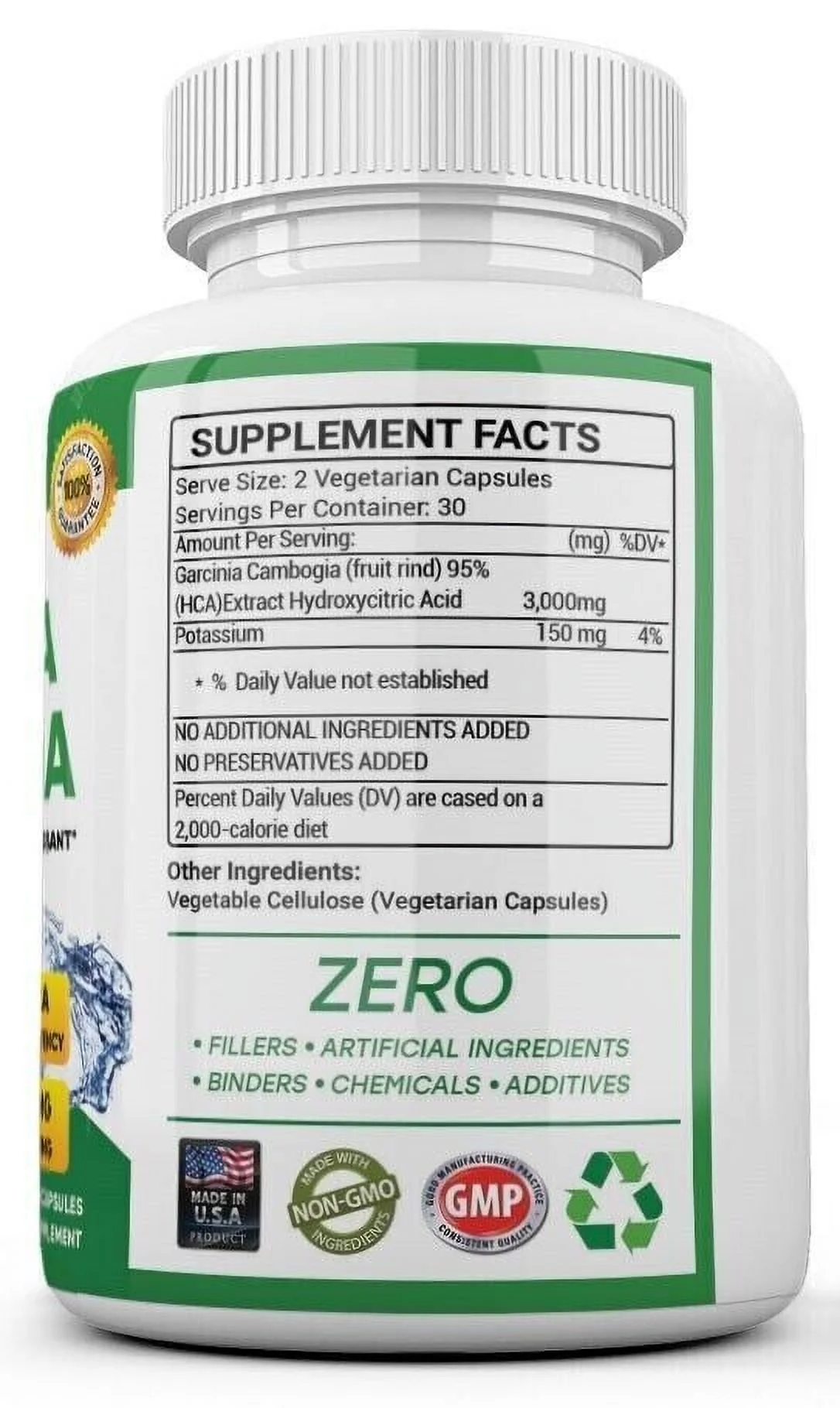 Soursop Graviola Capsules Leaf & Fruit Extract High Potency 2500mg 120 Capsules