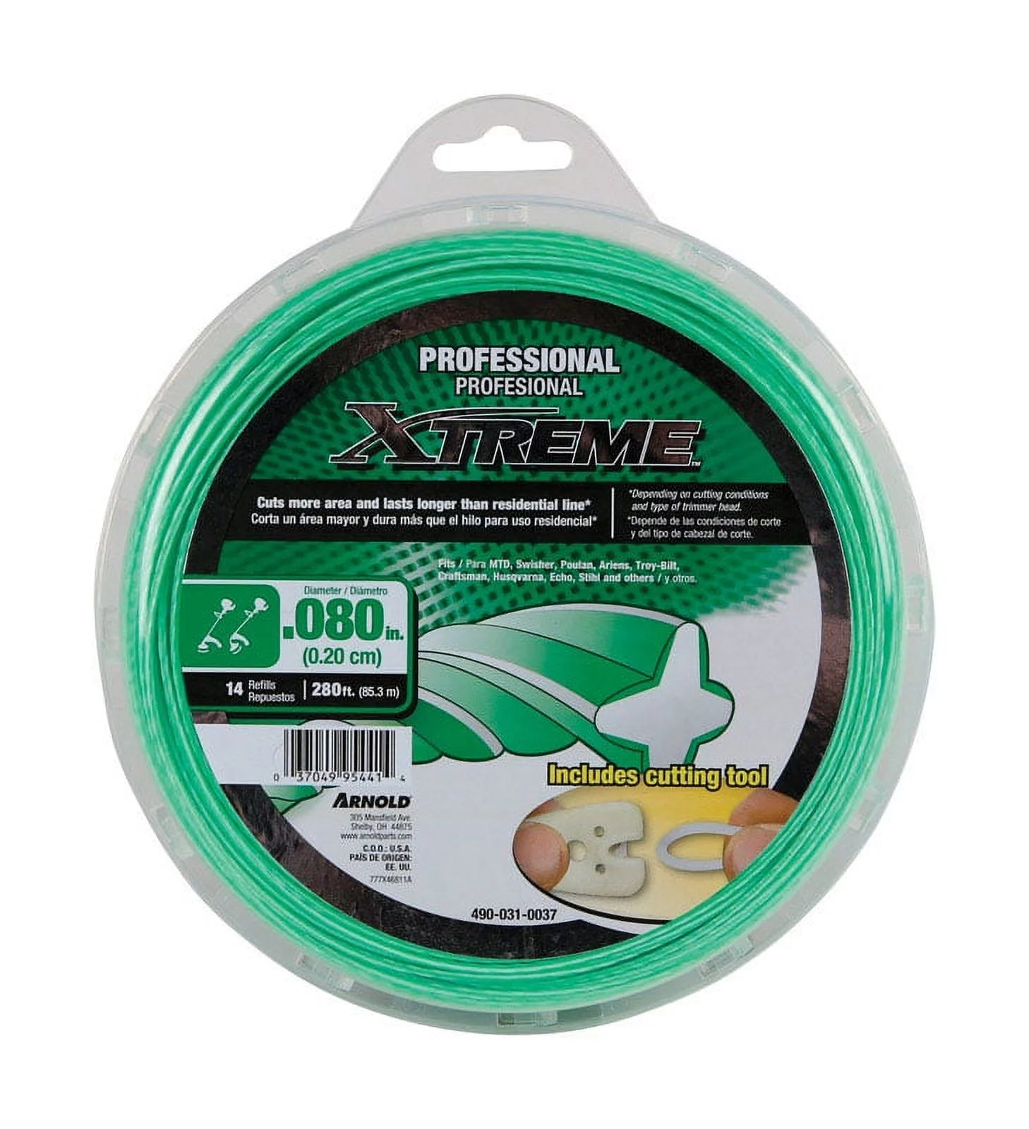 Arnold Xtreme Professional Grade 0.080 in. Dia. Trimmer Line