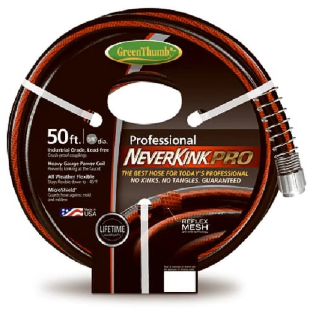 Teknor GT8844-50 5/8 Inch x 50 Foot Commercial Duty Pro Garden Hose - Quantity of 3