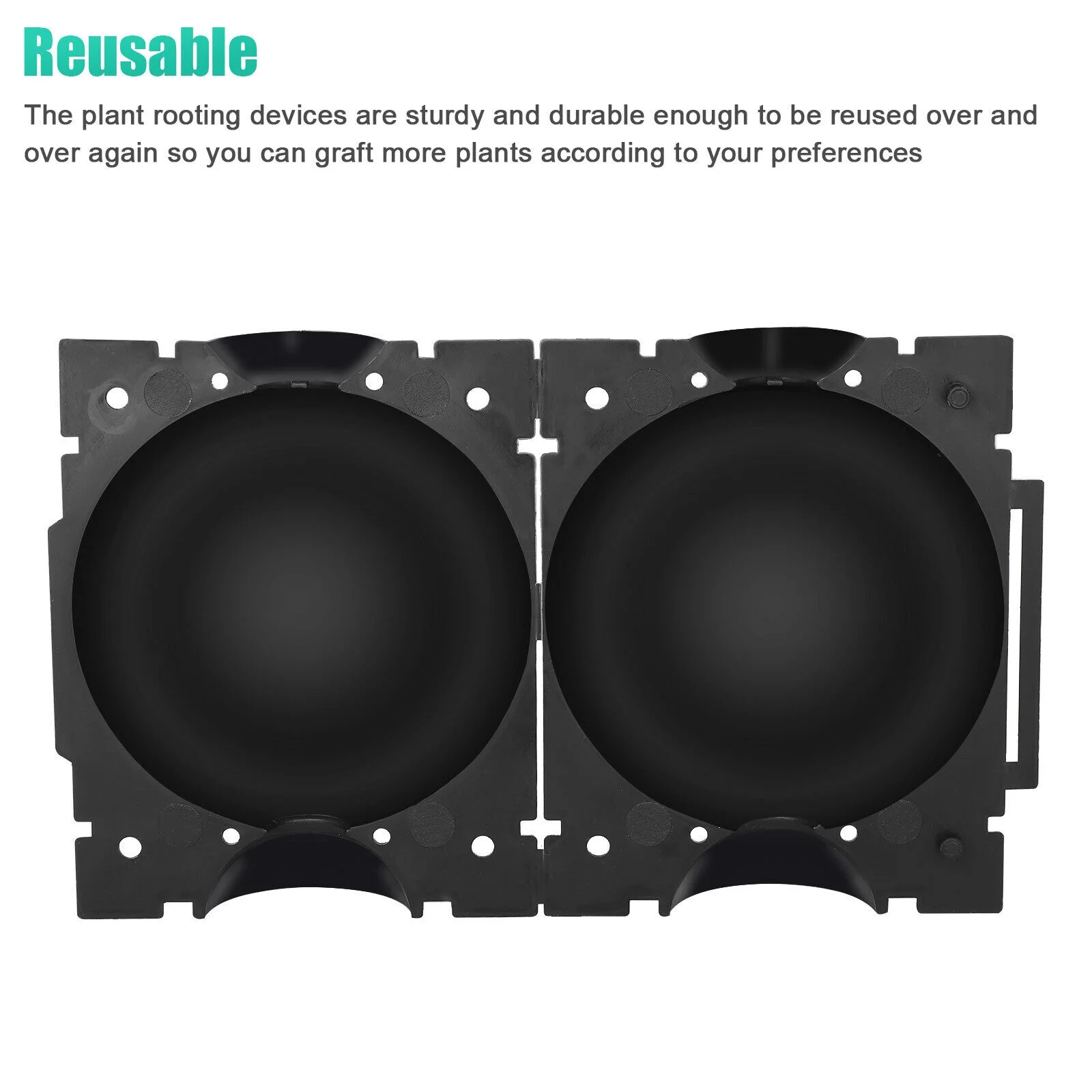 10/20PCS Plants Rooting Device High Pressure Propagation Ball Graft Growing Box