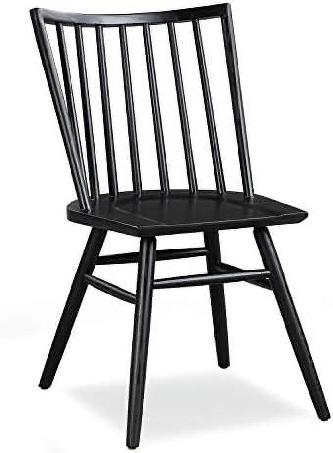 xrboomlife POLY & BARK Talia Dining Chair  Ash Wood  Black