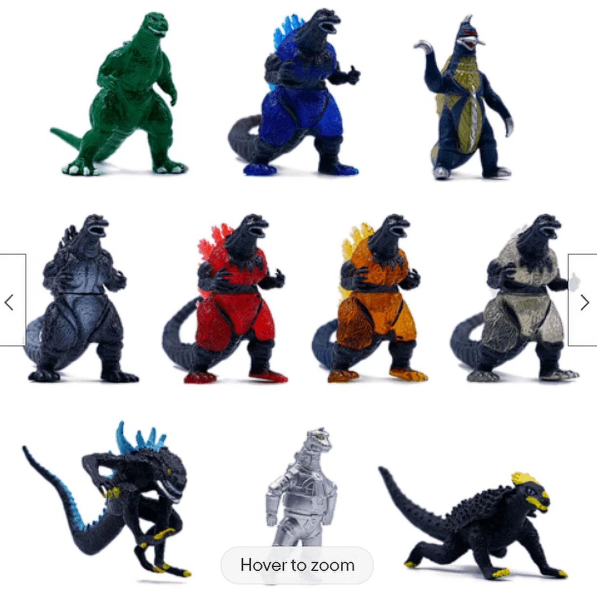 Godzilla King of the Monster Shin Mechagodzilla 10pcs Toy Figures Set Party Gift