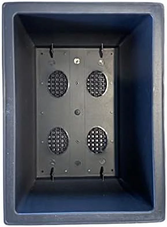 Large Bonsai And Drip Tray - 11 Inch Rectangle Container With Tray