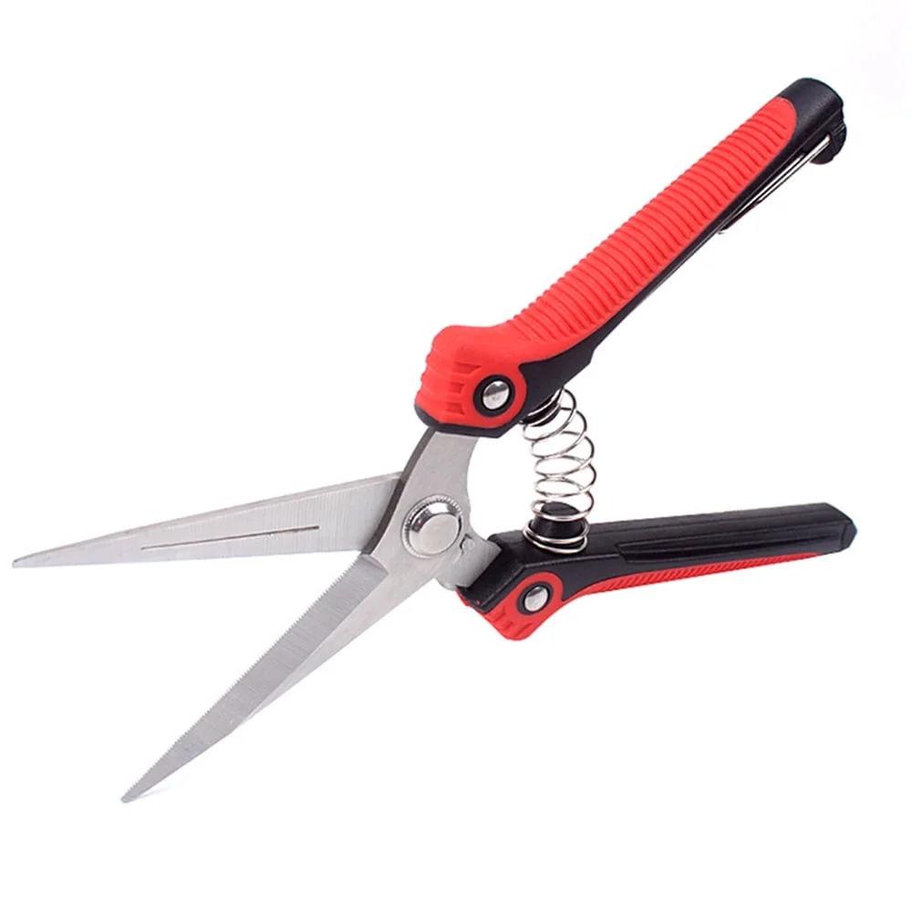 NEWCE  Gardening  Pruner Pruning Shear with Straight Stainless Steel Blades  Ultra Sharp Garden Scissors for Flowers Trimming Plants