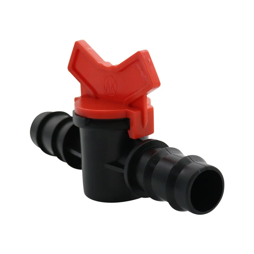 Garden tap 1/2" 5/8" 3/4" Irrigation Water Valve Irrigation Water Hose Mini Valve Watering Pipe Waterstop connectors 20 Pcs