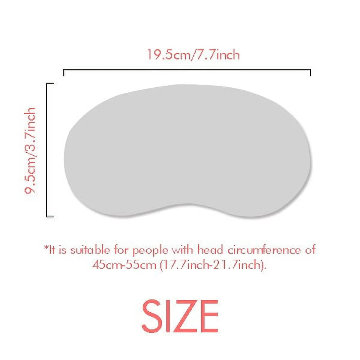 Saplings Insidious Small TV Happy Original Sleep Eye Shield Soft Night Blindfold Shade Cover