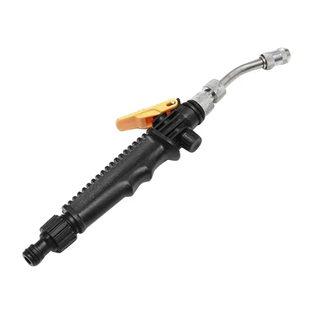 High Pressure Metal Water Gun Jet Garden Washer Hose Wand Nozzle  Adjustable Spray Sprinkler for Cleaning Tools  28-72cm Long