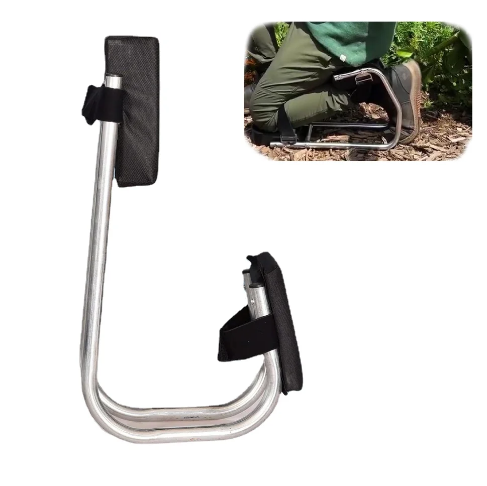 Knee Seat for Gardening, Gardening Knee Pads, Strap On Kneeling Device for Garden, Knee Seat Leg Brace for Gardening, Knee Seat for Garden One Leg