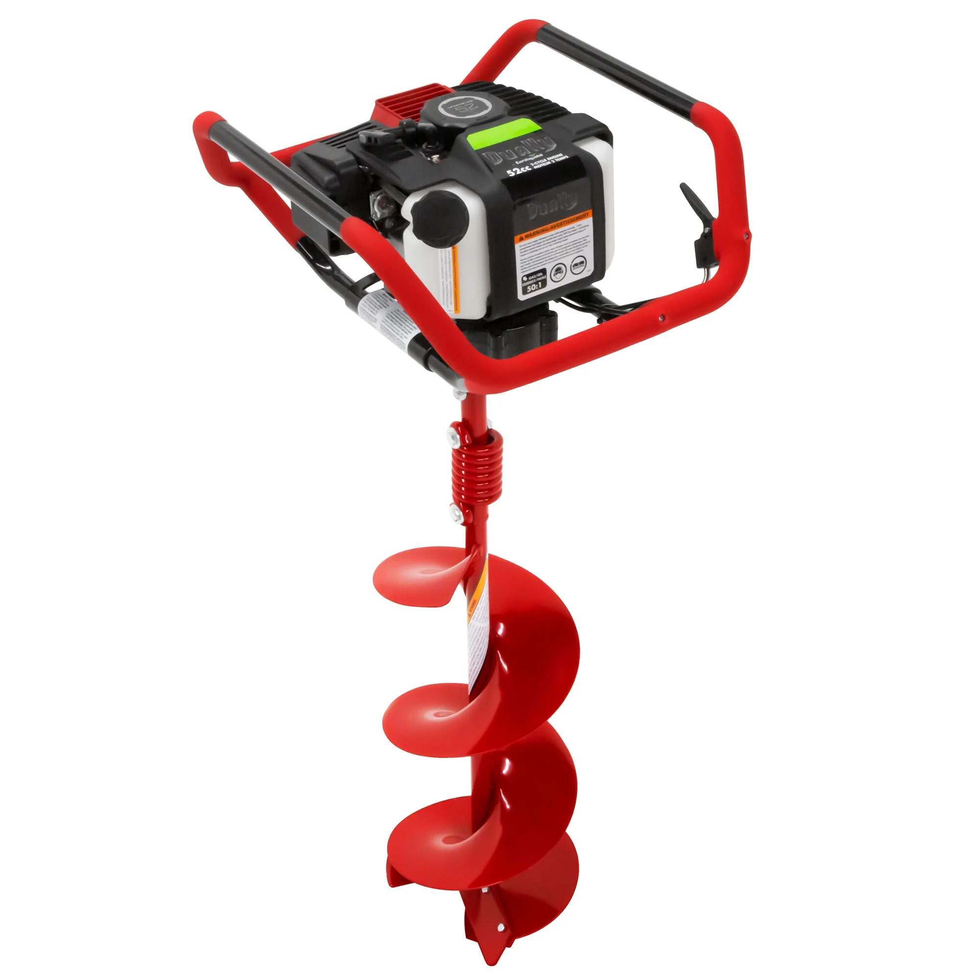 Earthquake Dually™ 1-Man or 2-Man Earth Auger Combo with 10-inch Auger Bit and Fishtail Point, 38899