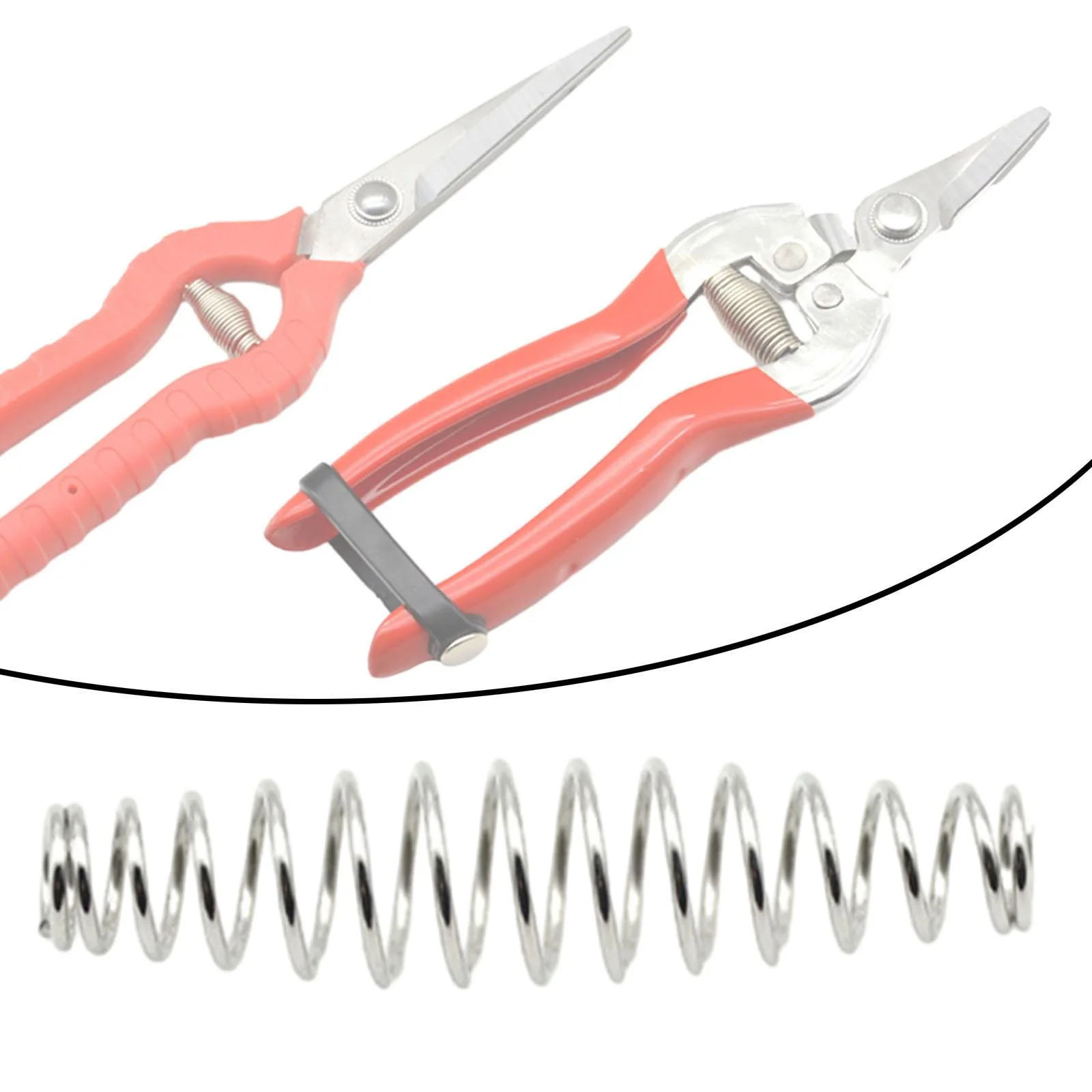 Colaxi 4xSpring Pruner Replacement High Elasticity Pruning Tool Precision