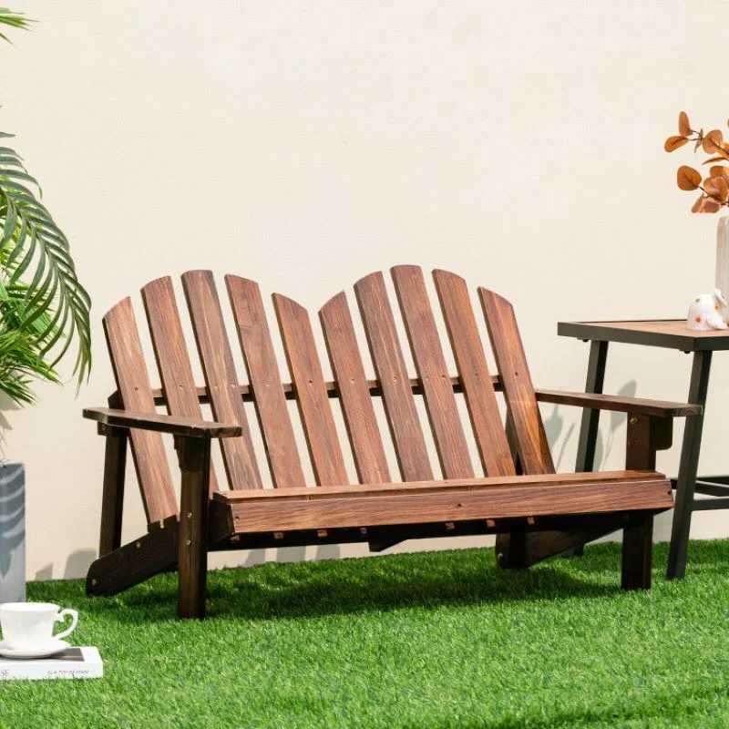 Kids Double-Seat Adirondack Chair - 39.83 - Outdoor Fun