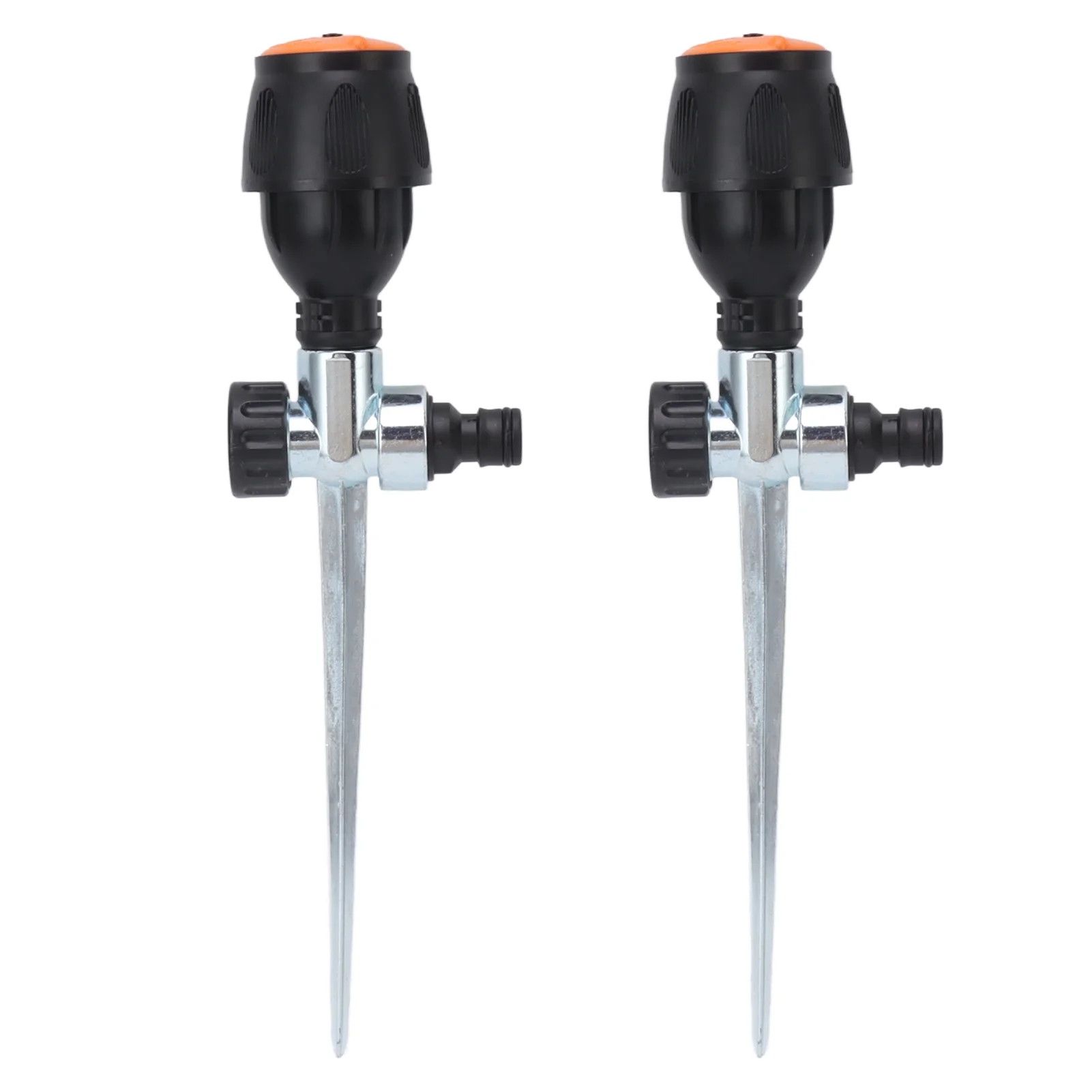 Verdant Touch Lawn Sprinkler Automatic Rotating Sprinkler Metal Insert Needle Nozzle 360 Degree for Garden Lawn Watering System