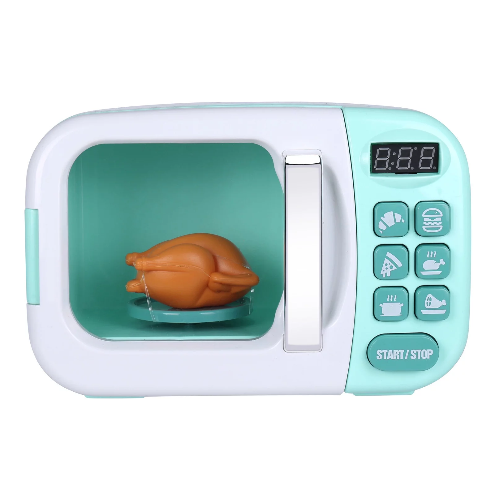 WalGRHFR Outdoor Water Toys for Kids Ages 3-5 Kitchen Game Microwave Oven Large with Light and Sound