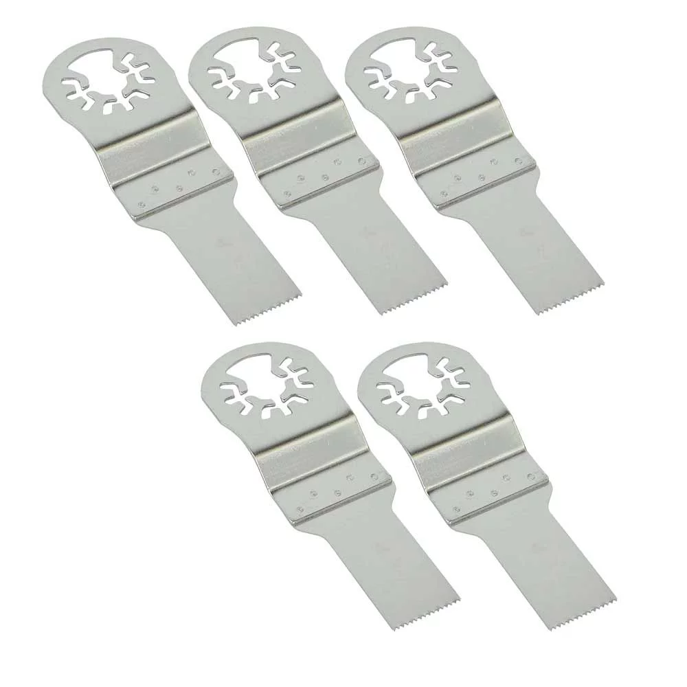 Versa Tool MB5F 20mm Stainless Steel Multi-Tool Saw Blades Fits Fein Multimaster, Dremel, Bosch, Craftsman, Ridgid Oscillating Tools - 5 Pack