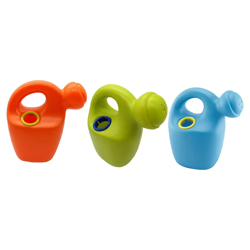 Gongxipen 3pcs Portable Watering Pots Adorable Watering Cans for Kids Watering Toys