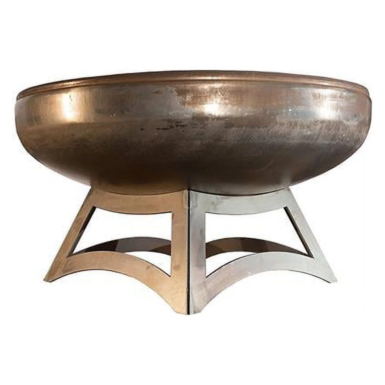 OF30LTY-HB 30 dia. Liberty Natural Steel Hollow Base Fire Pit