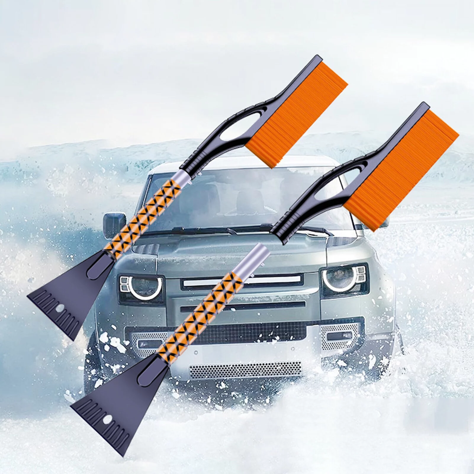 Snow Shovel,Handle Ice Snow Car Ice Scraper Ice Tool Thickened Remover Snow Brush Snow Remover Ice Snow Frost Tool Thickened Handle Brush Ice Tool Huiop Buzhi Dsfen Mewmewcat