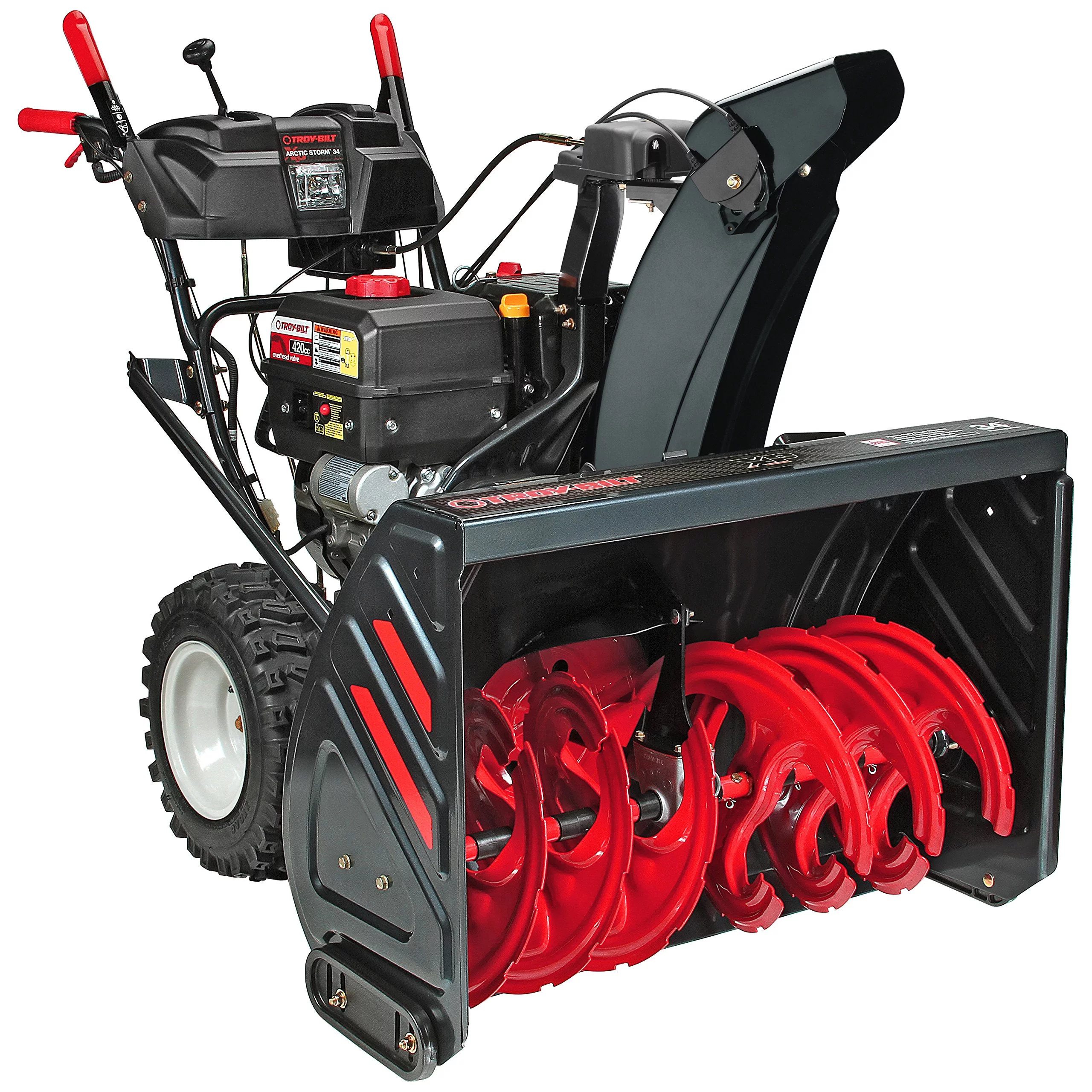 Pre-Owned Troy-Bilt Arctic Storm 3410XP 420cc Electric Start 34-Inch Two-Stage Gas Snow Thrower (Fair)