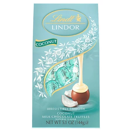 Lindt Coconut Truffles Bag 5.1OZ