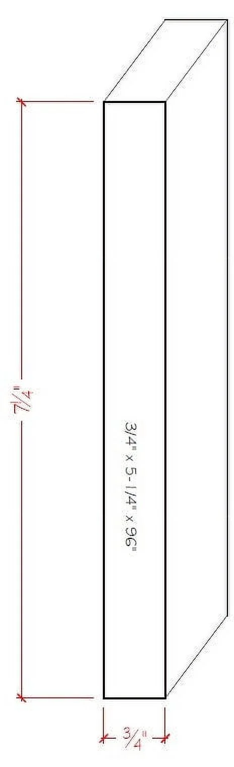 Square Stock EWSS14, 3/4
