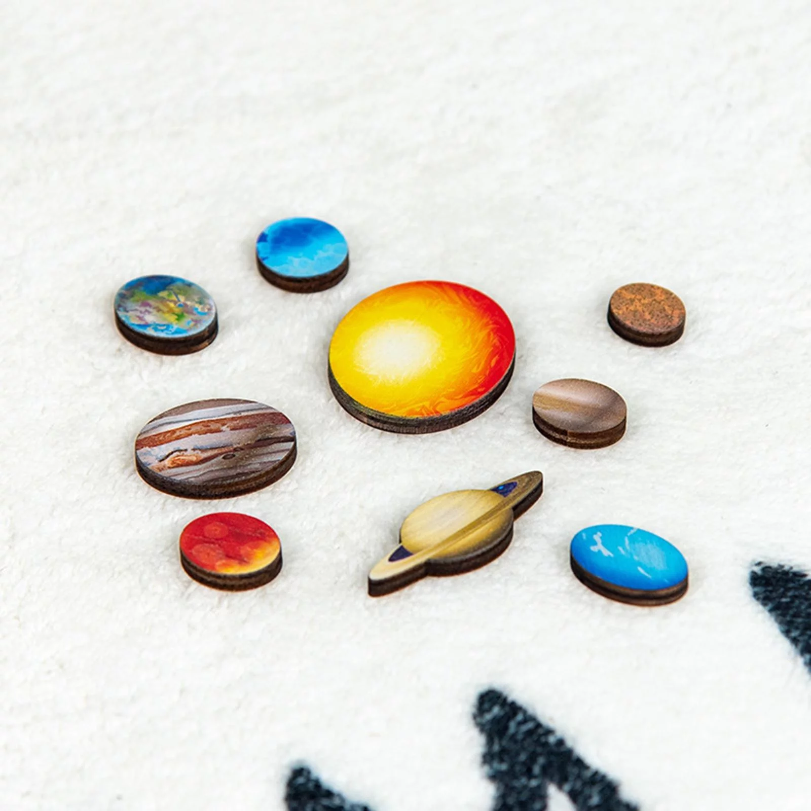 Solar System Eight Planets Cognitive Toys Toy for Children , Multi-Color, 30x23x8cm