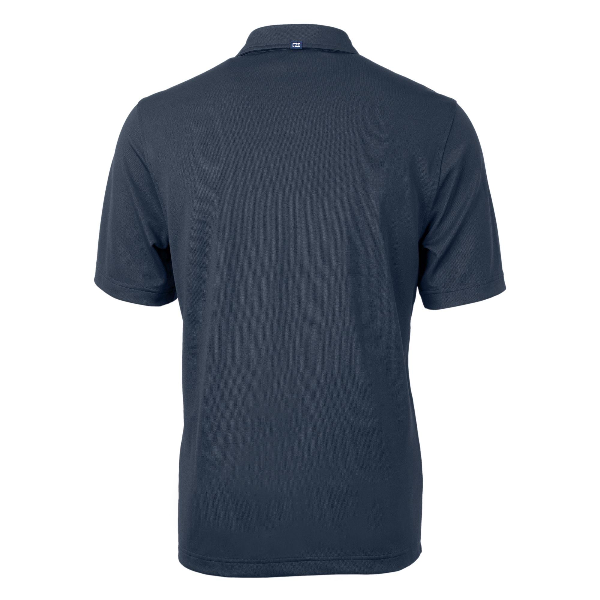 Men's Cutter & Buck  Navy Auburn Tigers Alumni Logo Virtue Eco Pique Recycled Polo