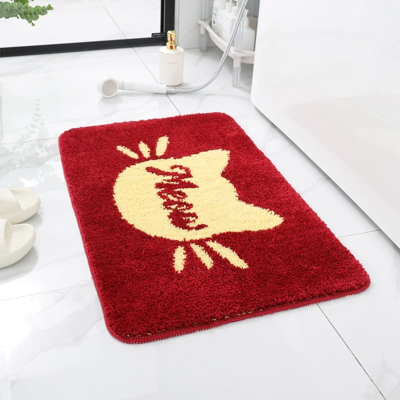 Cartoon Jets Cutely Cushion Household Door Anti -Slip, Dirt, Dirt, Mud, Pads, Water Absorption, Soft Cushion