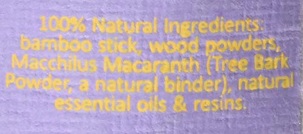 Maroma EDA Incense, Lavender, 10 Count