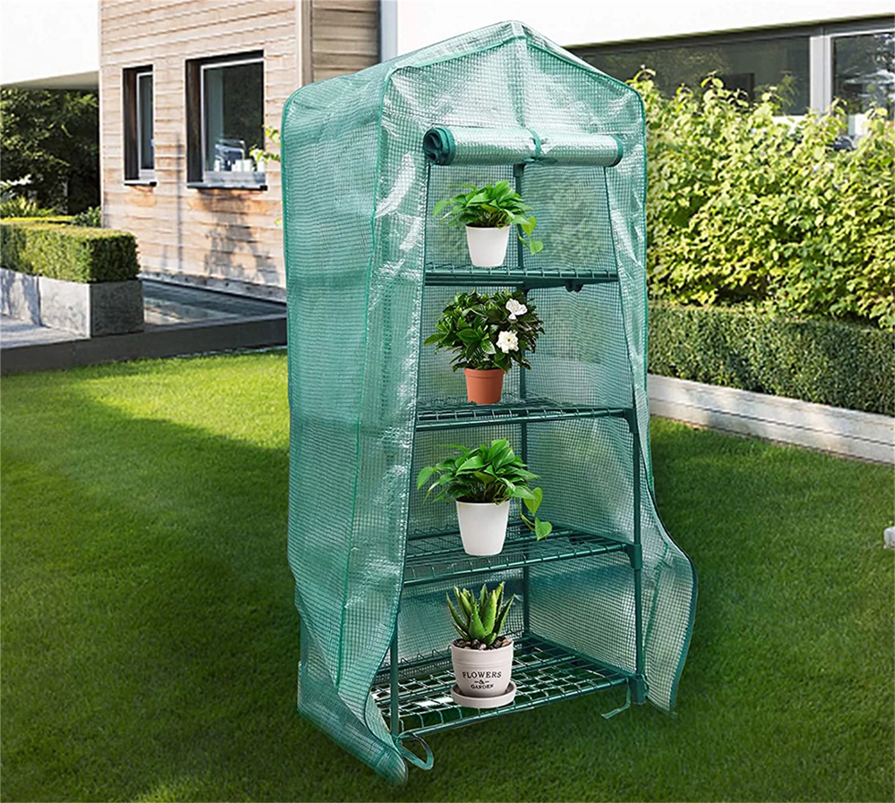 4 Tier Greenhouse Replacement Cover (Frame NOT Include)