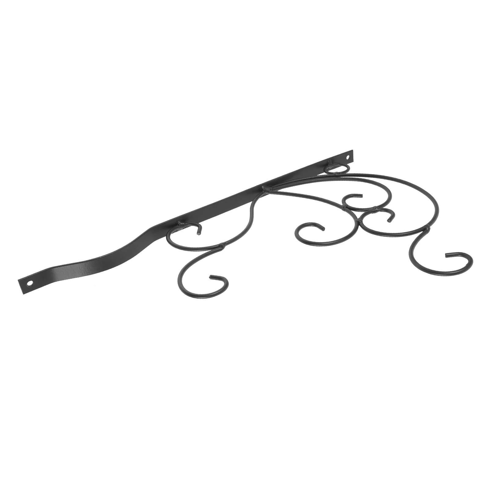 Outdoor Decoration Plant Hanger Stand Indoor Wall Planter Hook for Plants Hanging Rack Balcony Wrought Iron Basket