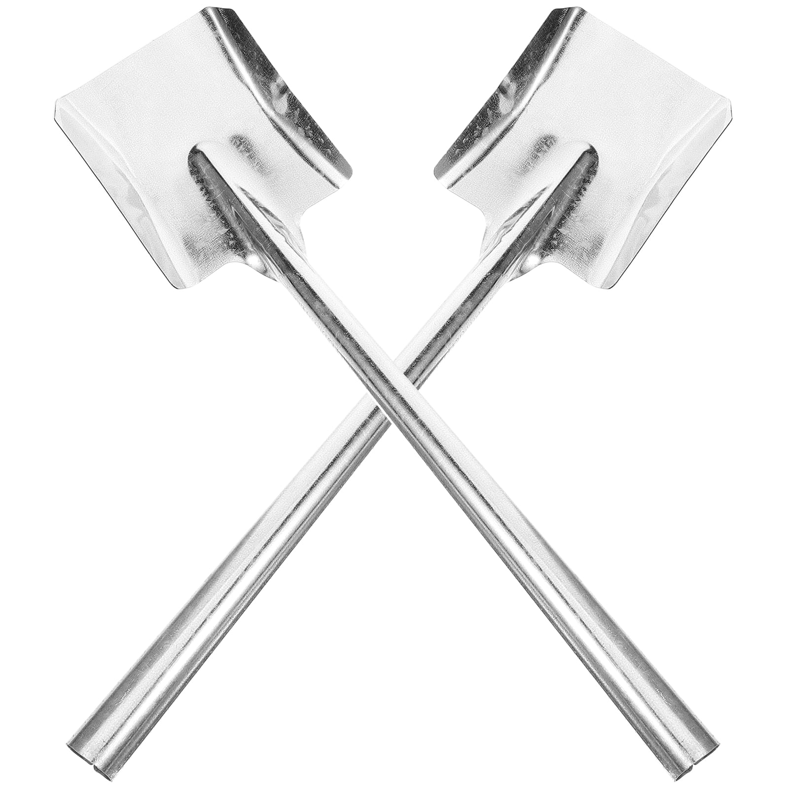 2 Pcs Shovel Tool Soil Loosing Small Thick Household Fireplace Ash Short Hair for Gardening Shovels Snow