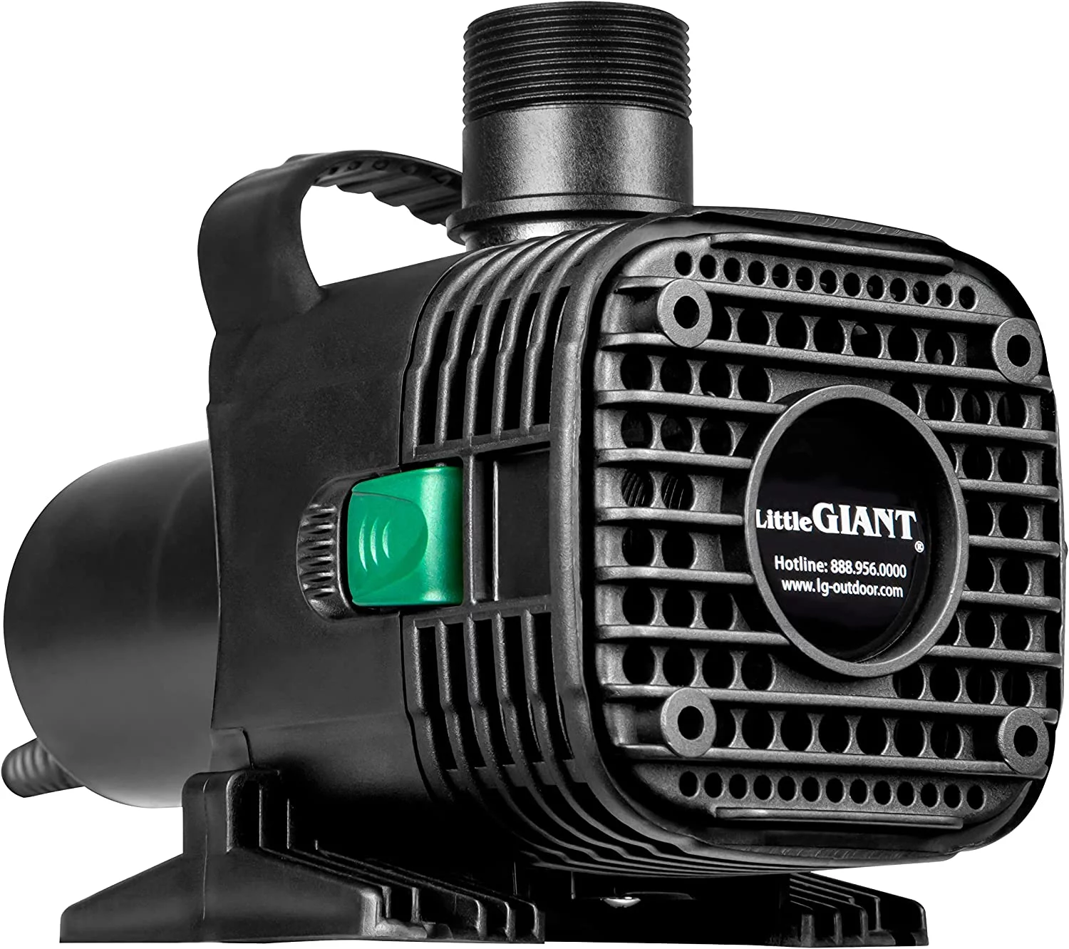 Little Giant Pump Pond Pump,3/16hp,120V AC,Plastic Housing 566725