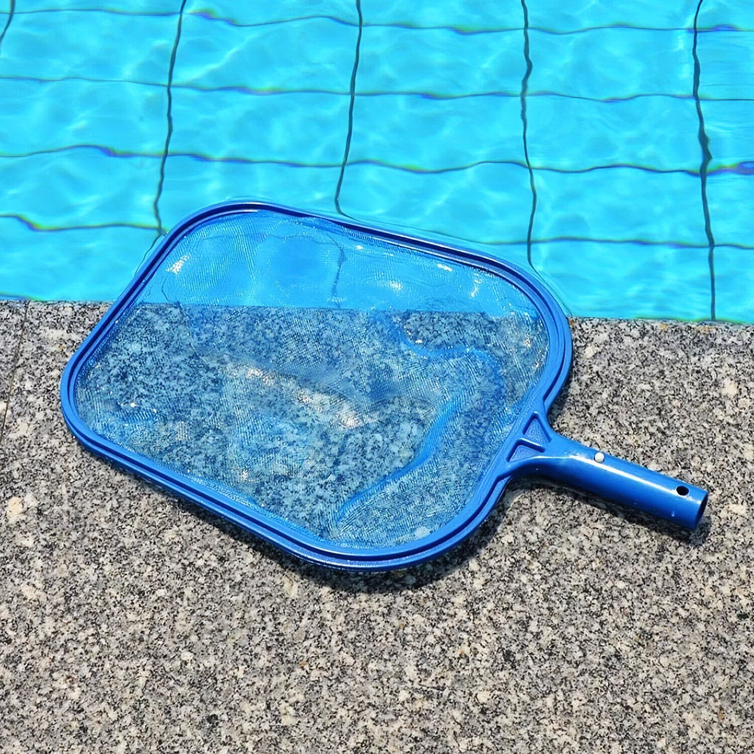 Garden Swimming Pool Cleaning Net Leaf Skimmer Rake Fine Mesh Hot Tub Spa Pond