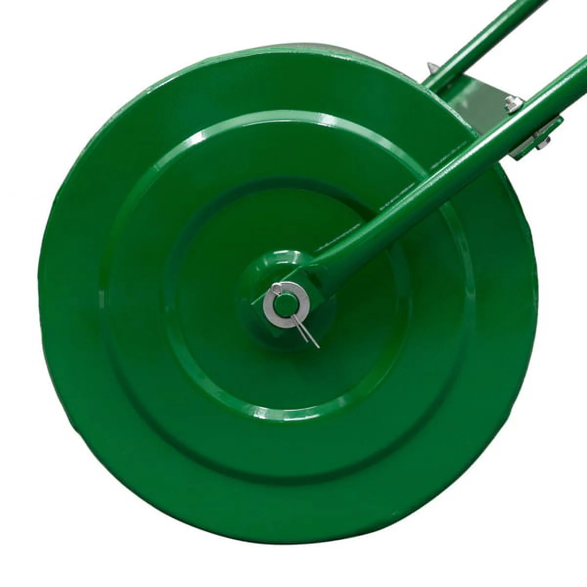 Bornmio Oshion 24in Lawn Roller Iron Cylindrical Garden North America Black