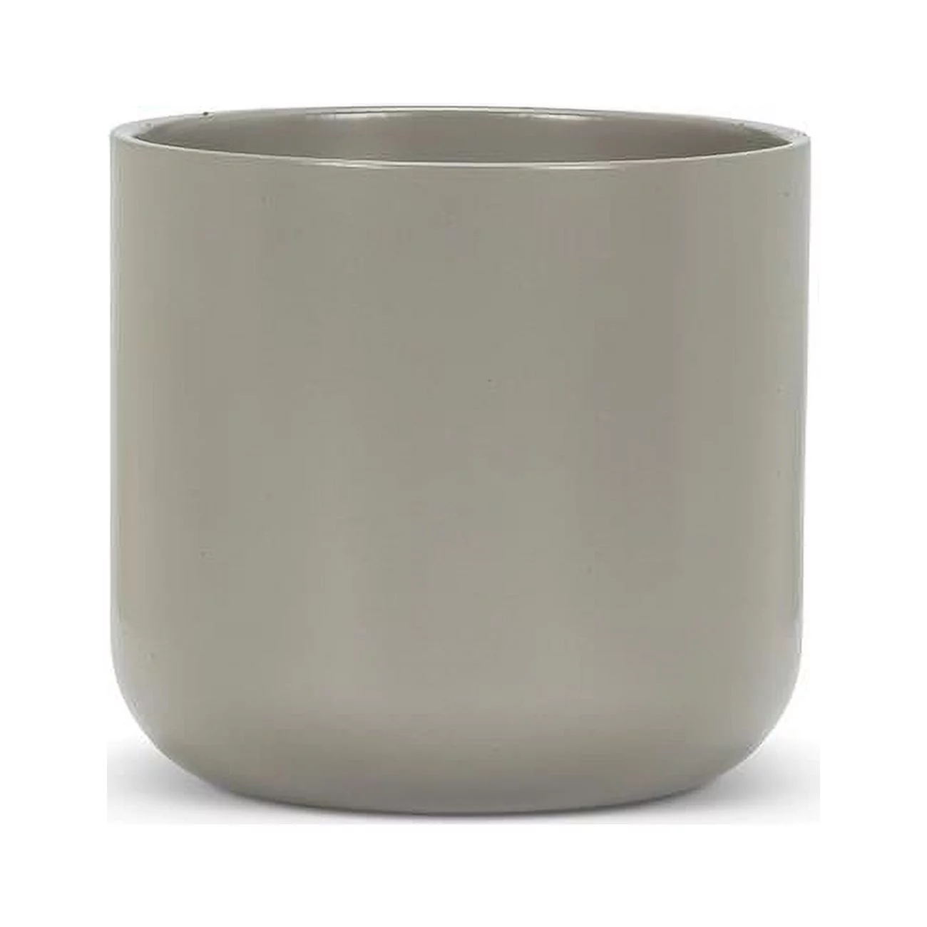 Abbott Collection AB-85-GRAYDON-15 5 in. Stoneware Classic Planter, Dark Grey - Medium