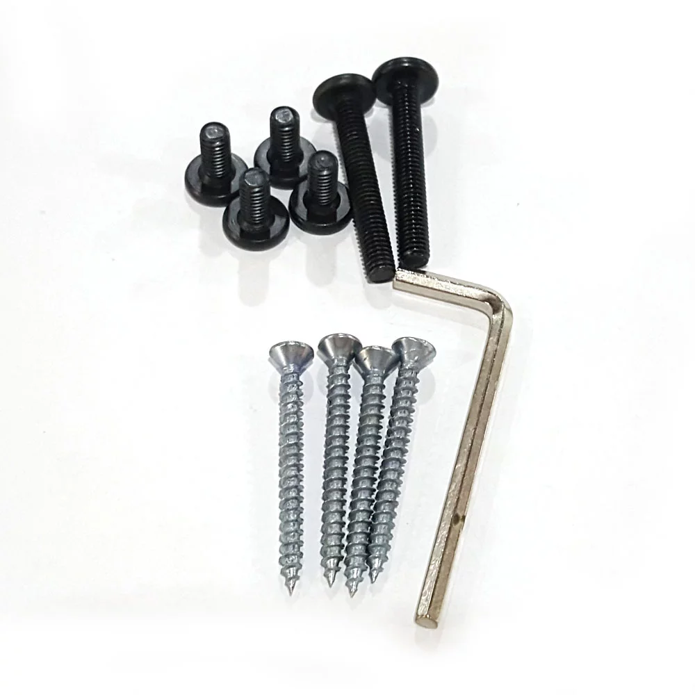 4pcs Dining Side Chairs Seat Elegant Design Home Furniture Black