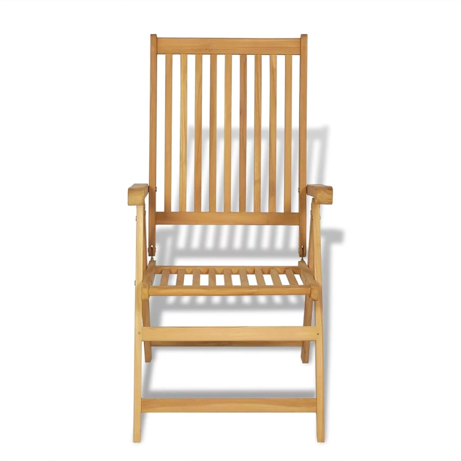 Anself 7 Piece Patio Dining Set Solid Teak Wood