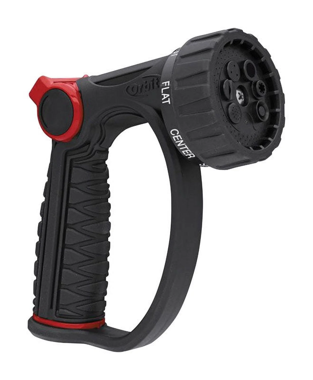 1 Pc, Orbit Pro Flo 7 Pattern Multi-Pattern Metal Hose Nozzle