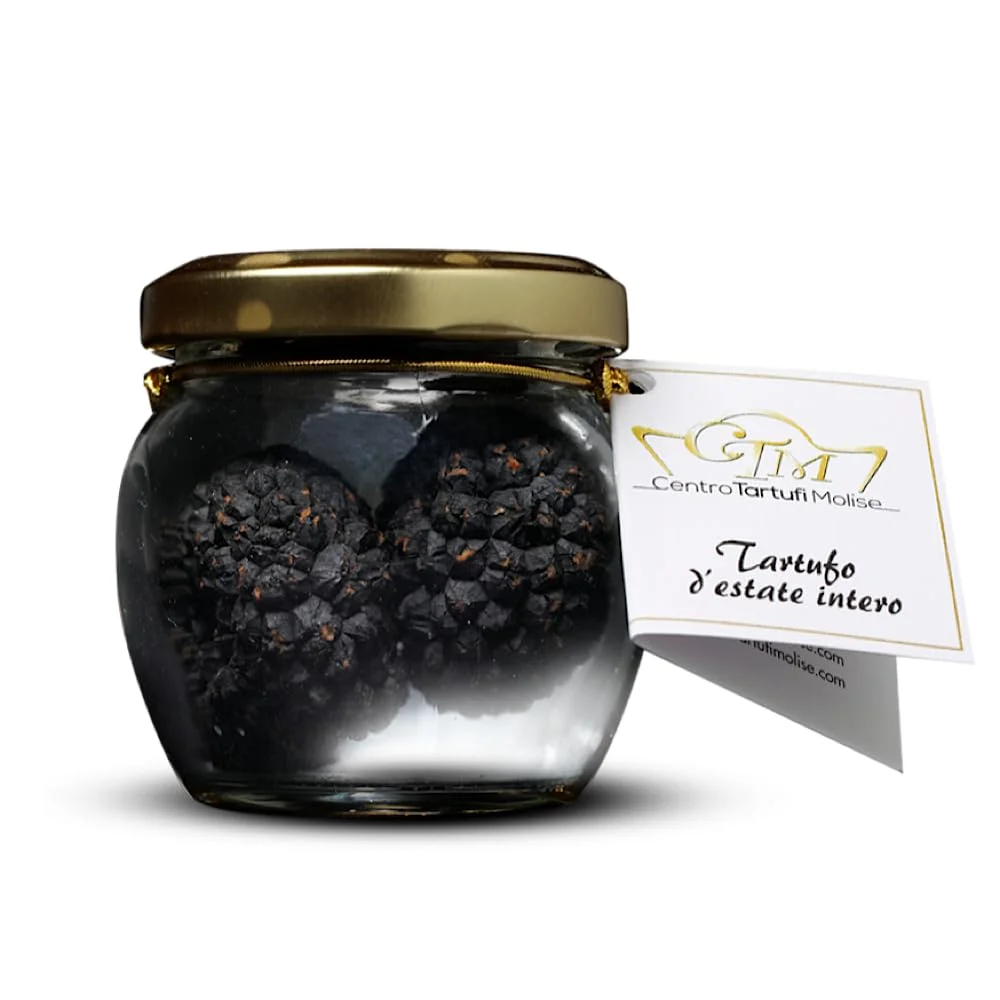 CTM Whole Black Summer Truffle, (1.23 oz), Product Imported From Italy, Premium and Gourmet Truffles (1.23oz) (60gr)