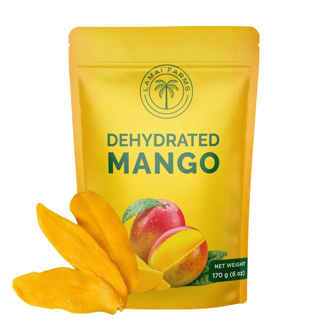 Dried Mango Slices. Soft, Juicy, Sweet, and Delicious