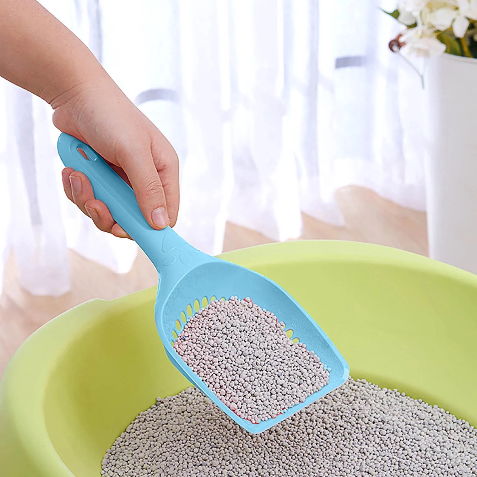 WalGRHFR Appreciation Gifts Pet Cat Litter Scoop Cat Litter Scoop Care Sand Waste Shovel Hollow Cleaning Tool
