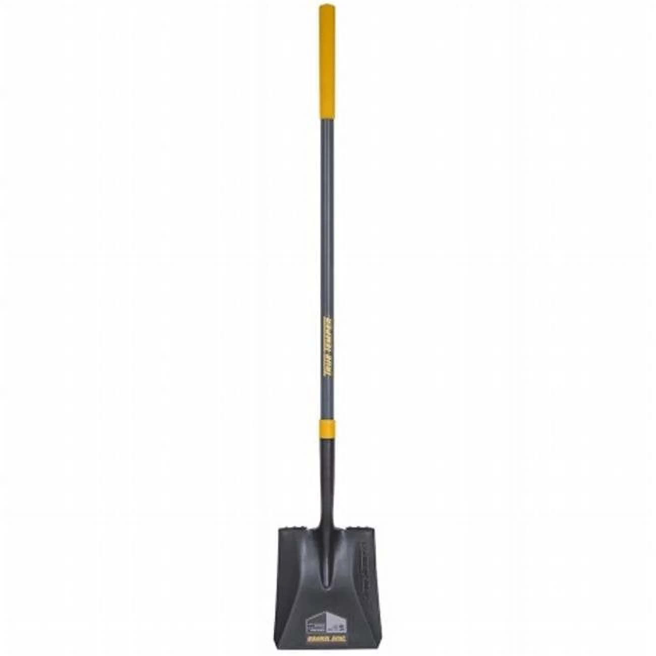 57 in. Fiberglass Handle Square Point Shovel