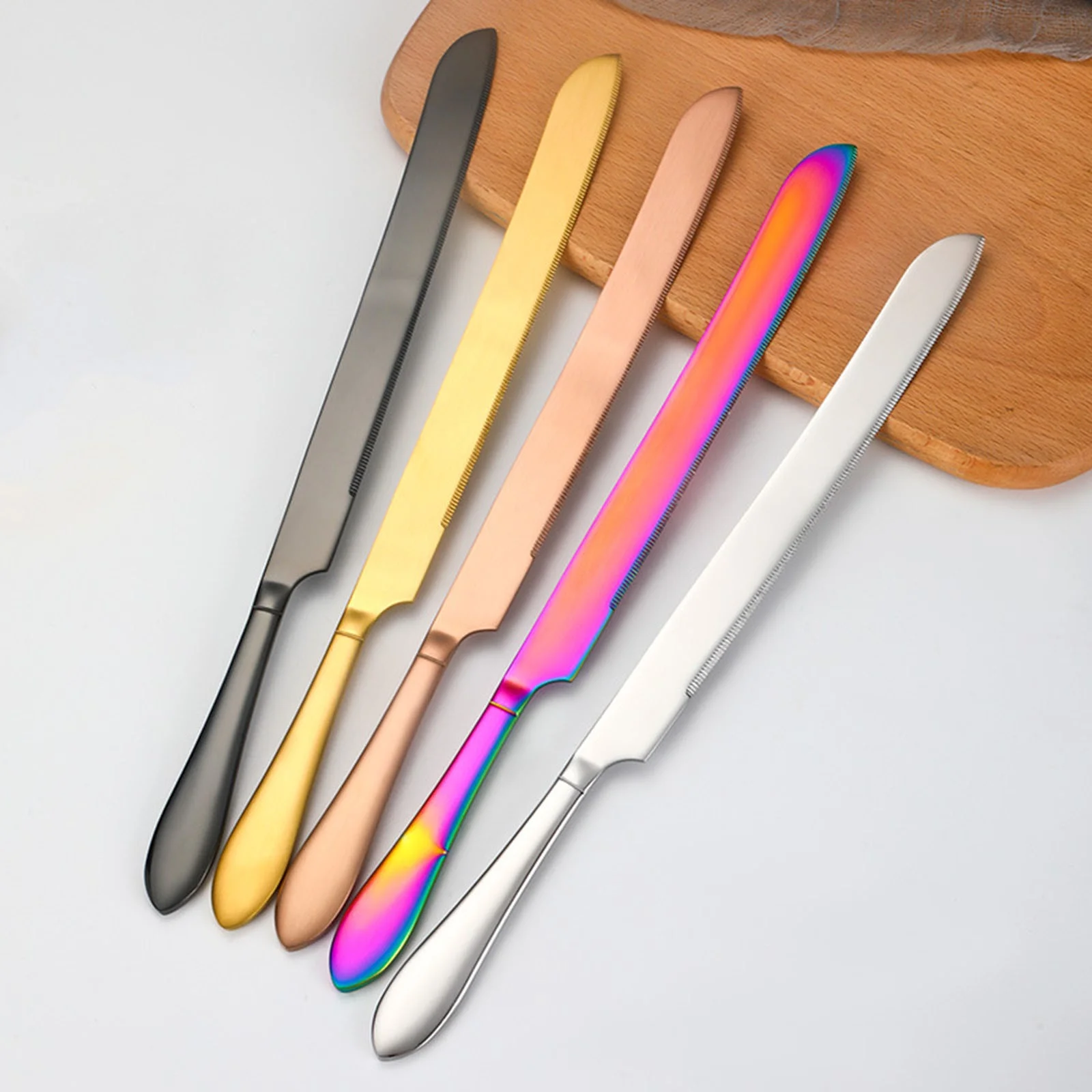 Lushas Stainless Steel Bread Long Handle Wedding Dinner Kitchen Baking Tool Cake