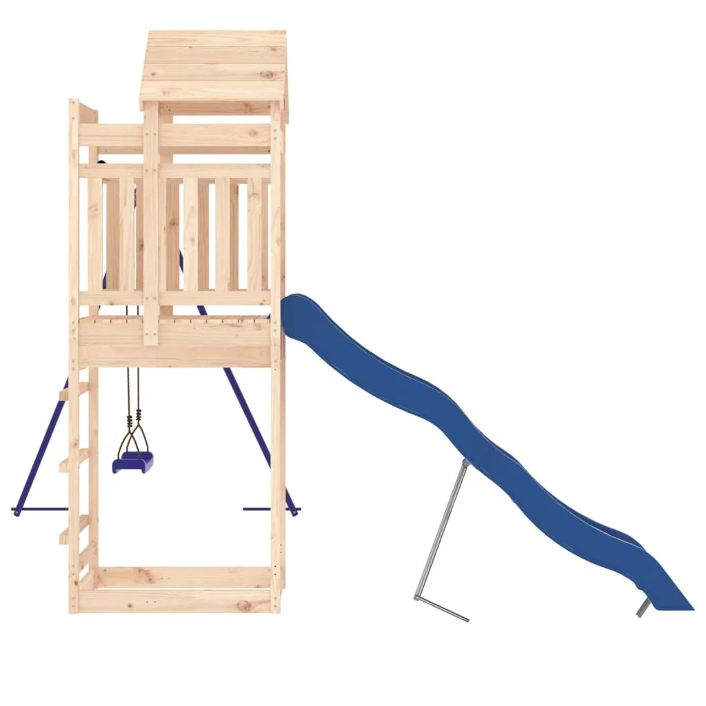Anself Playset Solid Wood Pine