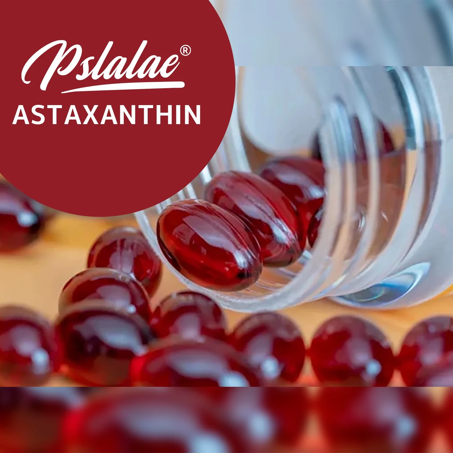 Pslalae Astaxanthin 12mg - Anti-oxidation, Heart, Joint, Eye and Skin Health (30/60/120 Softgels)