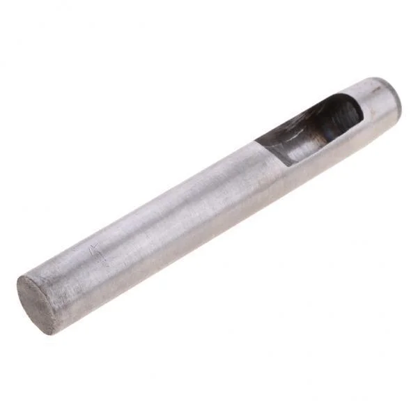 oshhnii 5xSteel Round Hollow Punch Hand Tools Hole Punching Leather Gasket 11mm 5 Pcs