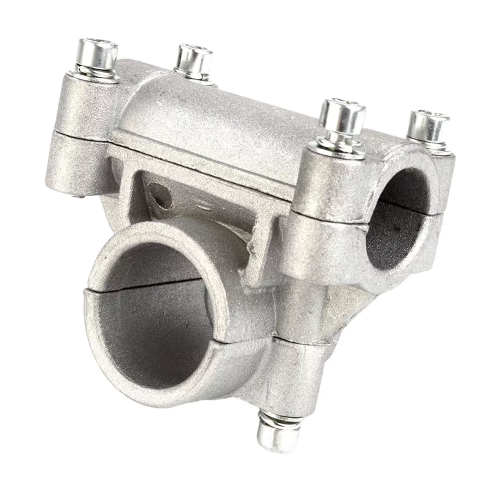 Colaxi 2x Trimmer Connecting Fixed Adapter Grass Cutter Accessory Replacements for Gas String Trimmer Petrol , 26mm Tube Diameter, 4 Pcs